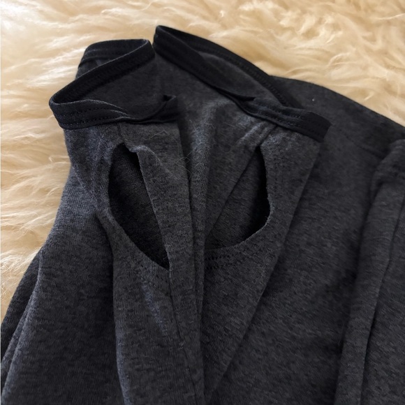 The North Face Charcoal Flash Dry Pullover Athletic Hoodie Tee Top - Picture 4 of 6